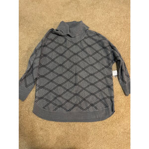 Women's Liz Claiborne Sweater, X-Large, Gray